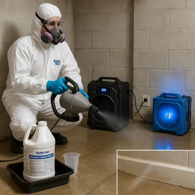 Sanitization and Odor Removal process in Baldwin, WI
