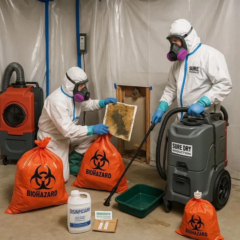 Contaminated Water Handling Protocols process in Baldwin, WI