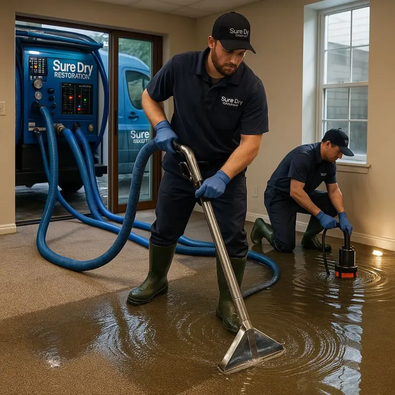 Water Extraction and Removal process in Baldwin, WI